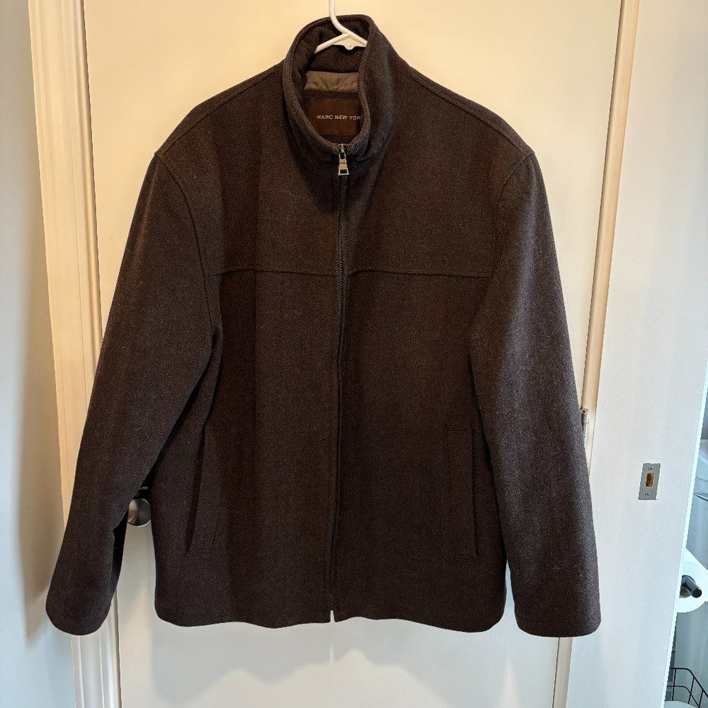 Andrew Marc New York Brown Men's Coat Size L